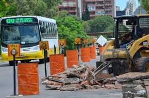 obras darsenas Sólo Bus 1