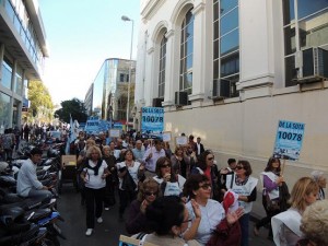 manifestación UEPC 7 mayo