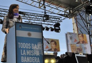 CFK en Rosario Dia de la Bandera