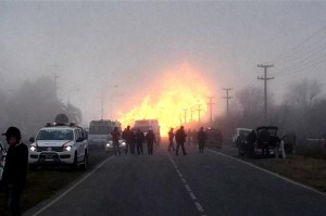 explosión gas central pilar