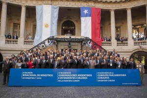 Capiatnich y la VI Reunión Binacional de Ministros Argentina-Chile