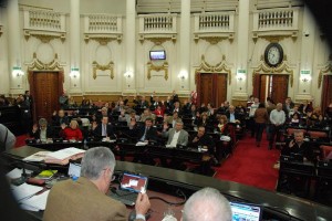 sesión unicameral  27 de agosto