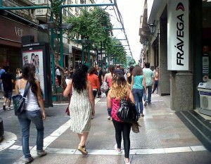 peatonal gente