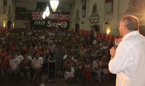 Luis Juez en plenario Capital