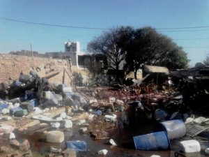tras la explosion en alta cordoba