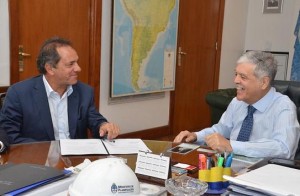 Scioli y De Vido