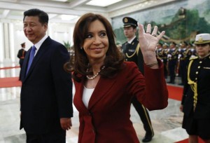 CFK y su par chino ingreso