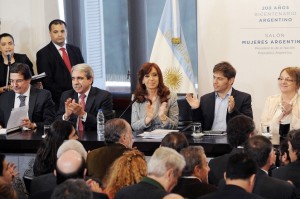 CFK acto casa rosada 12 de mayo