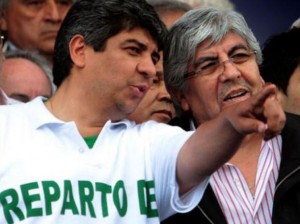 Pablo y hugo moyano