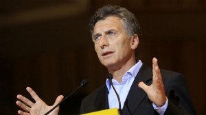 mauricio macri atril