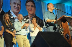 schiaretti y bañuelos en mina clavero