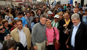 Foto 2. Macri en Exposición Rural de Río Cuarto