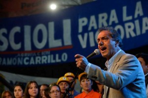 scioli cierre en La Matanza