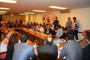 reunión conjunta de comisiones Gasoductos y nueva deuda