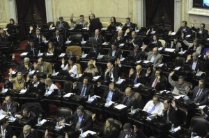 recinto diputados bloque cambiemos