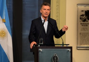conferencia de prensa Macri 12 enero