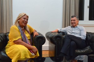 carrio y macri olivos